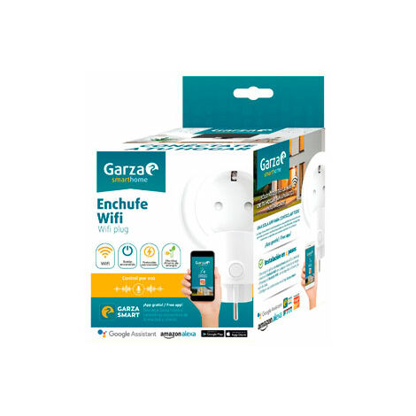 Garza SmartHome Pack 2 Enchufes Inteligentes WiFi