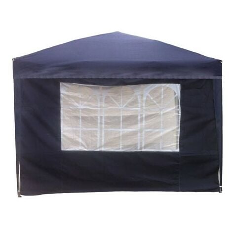 CORTINA CON VENTANA CARPA PLEGABLE 9675205 AZUL - GB50010A-SP2