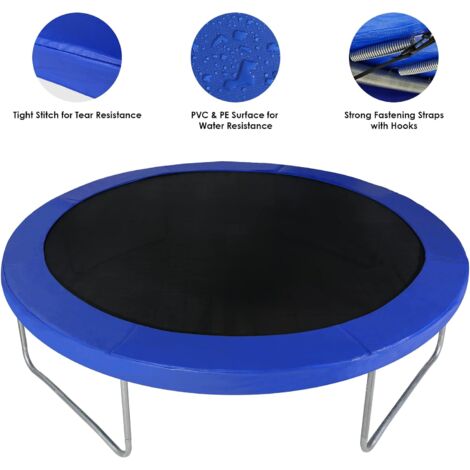 Copri Bordo Per Trampolino 183-427 Cm – Antistrappo, Impermeabile E Resistente Ai Raggi UV, Con Schiuma EPE