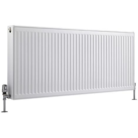 Milano Compact - Modern White Type 22 Central Heating Double Panel 