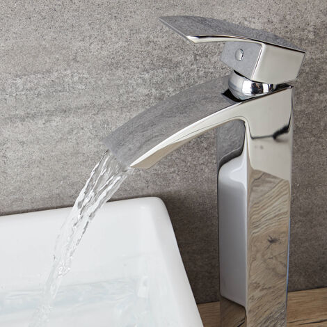 Rubinetto Miscelatore Moderno Per Lavabo Monoforo Con Beccuccio Girevole - Cromato - Como - View #7