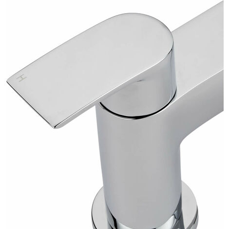 Milano Razor - Modern Bath Filler Tap - Chrome