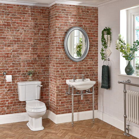 Bathroom Basin Sink with Washstand ...