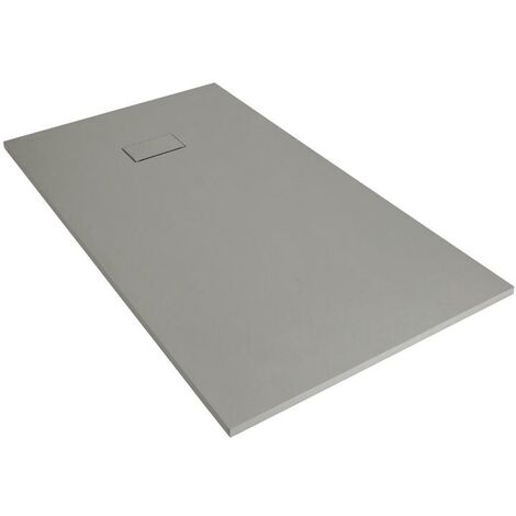 Milano Rasa - 1700mm x 900mm Light Grey Textured Slate Effect ...