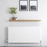 Milano Compact – Modern White Type 22 Central Heating Double Panel Horizontal Convector Radiator - 600mm x 1200mm