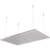Milano - Ceiling Mounted Recessed Rainfall Shower Head Wire
