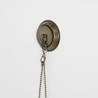 Milano Rosso - Traditional Exposed Bath Waste and Plug and Ball Chain - Oil Rubbed Bronze