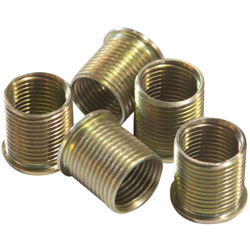 15 Inserts Filetés En Laiton Pur 1/4-20UNC X 8mm - Uxcell Neuf