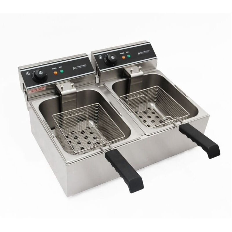 Royal Catering - Royal Catering Friteuse avec meuble (16 L, 6000 W, 400 Royal Catering - Royal Catering Friteuse avec meuble (16 L, 6000 W, 400