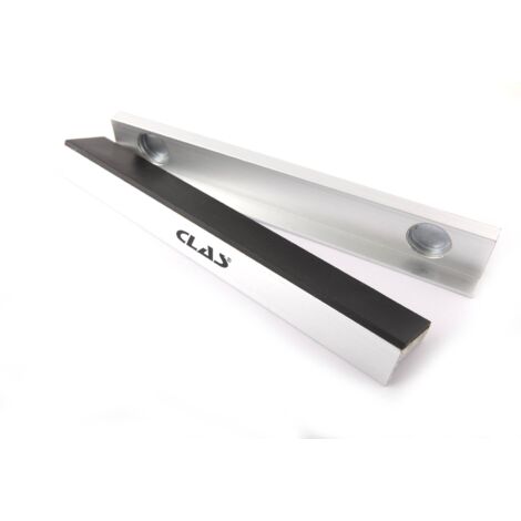 Jeu de 2 mors magnétiques 200mm revêtement caoutchouc pour étau OM 4068 - EG 7054 - CLAS Equipements