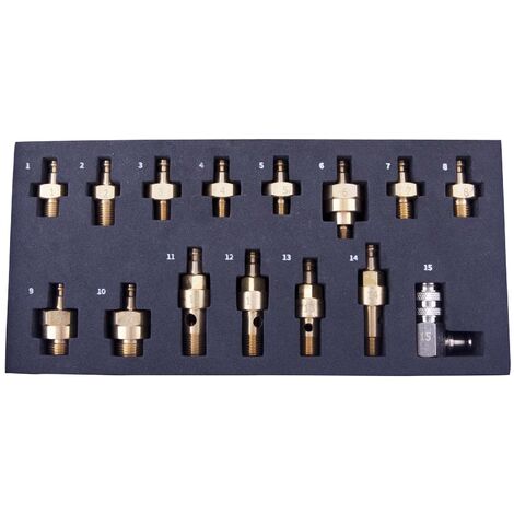 Adaptateurs pression huile pour testeur de pression AC 0800 - AC 0815 - CLAS Equipements