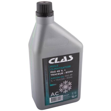 Huile climatisation pag 46 1l + traceur - r134aHuile climatisation pag 46 1l + traceur - r134a - CO 6149 - CLAS Equipements
