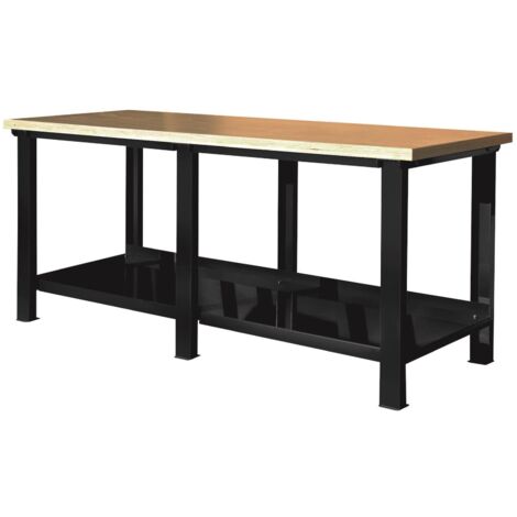 Etabli de mécanicien en bois/métal 2000mm 700Kg- EG 0336 - EG 0336 - CLAS Equipements