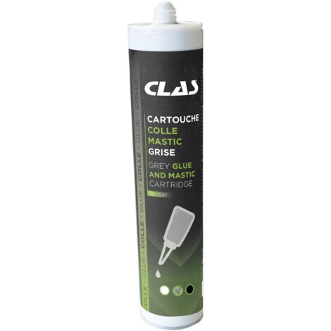 Cartouche colle mastic grise 310ml - CO 1047 - CLAS Equipements (1/2)