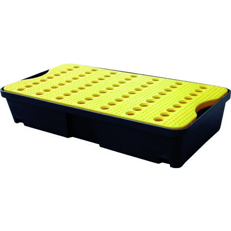 Bac de rétention 20L de L. 600 x l. 405 x H. 155mm - HU 0220 - CLAS Equipements