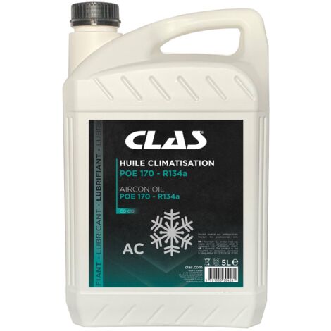 Huile climatisation poe 170 5l - r134a - CO 6161 - CLAS Equipements (1/2)