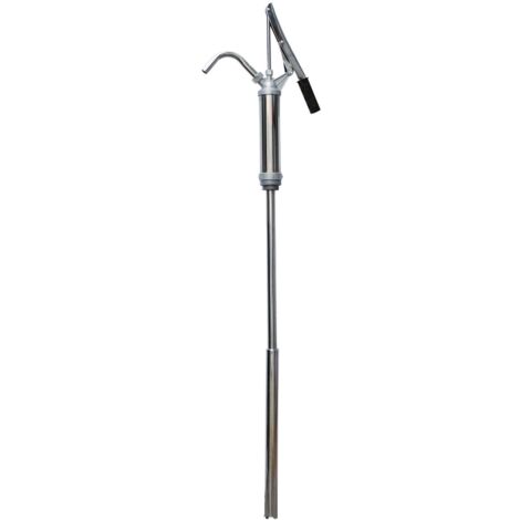 Pompe Manuelle à Poussoir Pour Fût 200L – Débit 18L/min Antigoutte, Flexible 1100mm, Polyéthylène – CLAS Equipements HU 0657BL