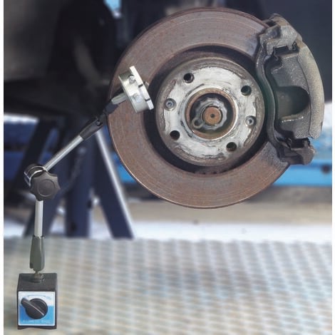 Ejoyous Support De Base De Comparateur Magnétique, Support De Mesure Magnétique Réglable Comparateur Avec Indicateur à Molette, Précision Forte Pour Les Indicateurs à Cadran 350 Mm