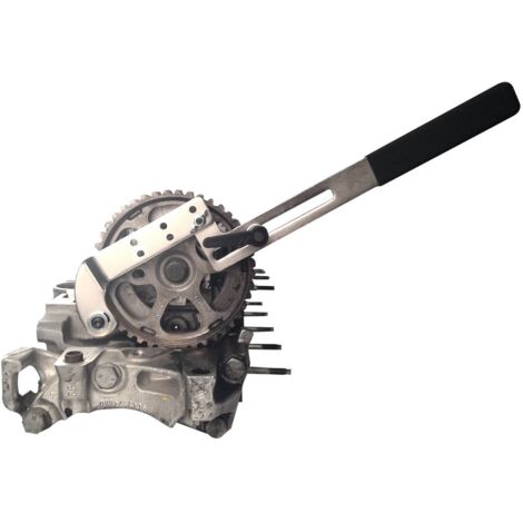 ATPEAM Kit Outil Ajustable Arbre à Cames Vilebrequin 5 Pièces - Clé Tendeur Poulie Alternateur Audi Volkswagen