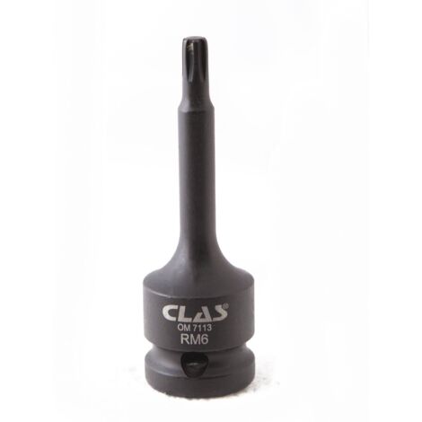 1/2 Pouce Embout Superficiel Impact Douille 6-Point Cr-Mo
