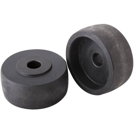 Paire de roues fixes ø90x38mm pour cric rouleur OH 5303 - SA 5362 - CLAS Equipements