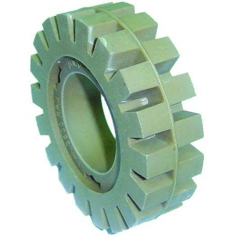 Gomme tendre ø105mm pour brosseuse OP 1210 - SA 1212 - CLAS Equipements