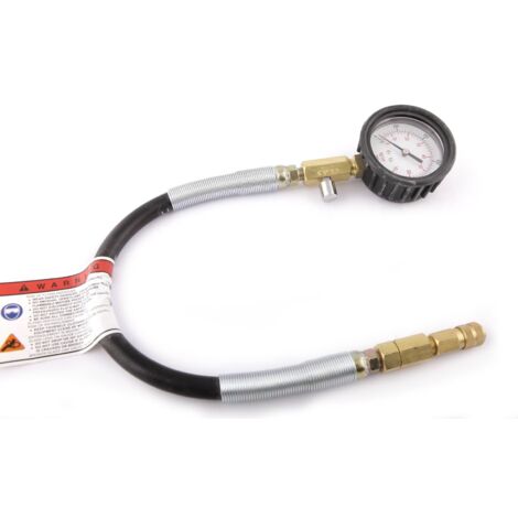 Manomètre 0-1000psi + flexible de compressiomètre AC 2016, AC 2015 - SA 2016 - CLAS Equipements