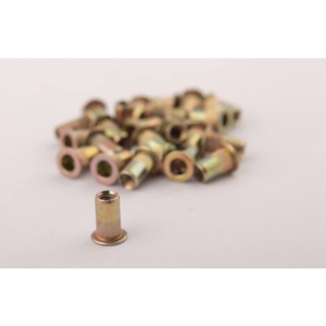 25 rivets filetés M5 x 13 mm - SA 2483 - CLAS Equipements
