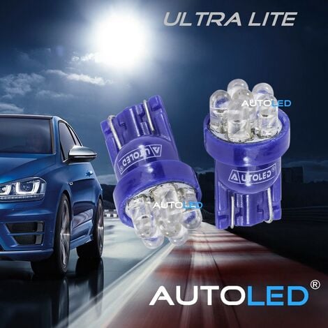 Ampoule de voiture LED T10 W5W. Livraison GRATUITE!