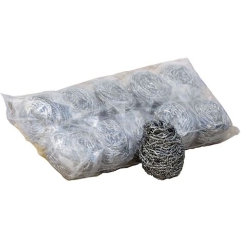 Boule inox 40 gr lot de 10 - TAMPEL - Eponge et recurant (1/3)