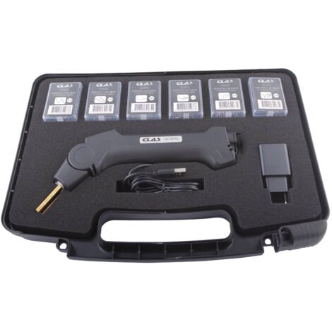 Coffret agrafeuse thermique sans fil + 300 agrafes- OC 6070 - CLAS Equipements (1/5)