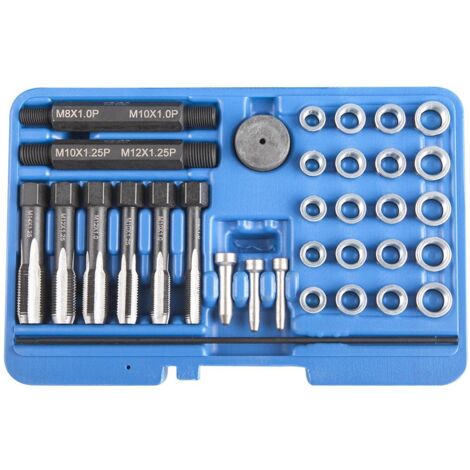 Kit réparation bougies préchauffage m8x100 m10x100 m10x125 m12x125 - OM 3787 - CLAS Equipements (1/3)