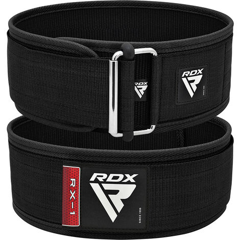 Ceinture De Musculation En Cuir Gorilla Sports – Double Ardillon, Largeur 10 Cm, Plusieurs Tailles