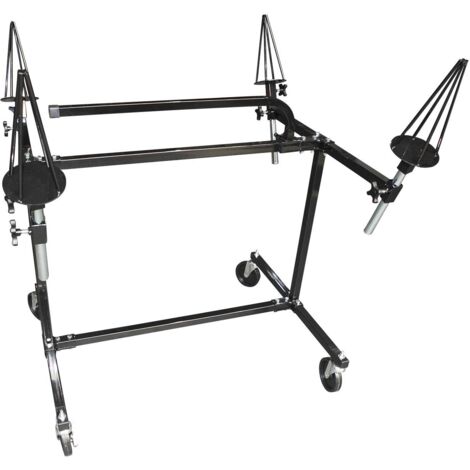 Chevalet préparation 4 jantes Ht. 870 à 1050 mm - OC 0780 - CLAS Equipements (1/4)