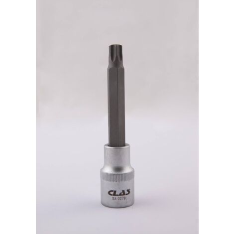 Douille embout torx T50 L.100mm 1/2'' CrV - SA 0279 - CLAS Equipements (1/2)