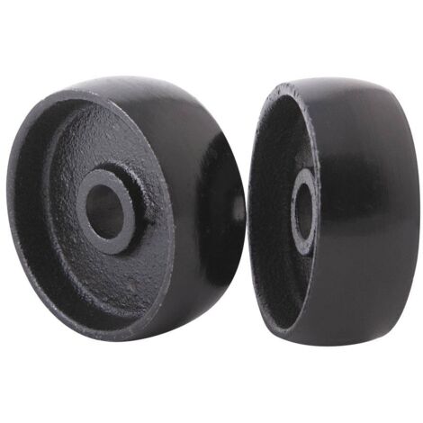 Paire de roues fixes ø90x33mm pour cric rouleur OH 5306 - SA 5391 - CLAS Equipements