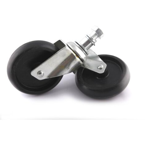 Paire de roues pivotantes ø125x32mm pour grue OH 0338 - SA 0341 - CLAS Equipements