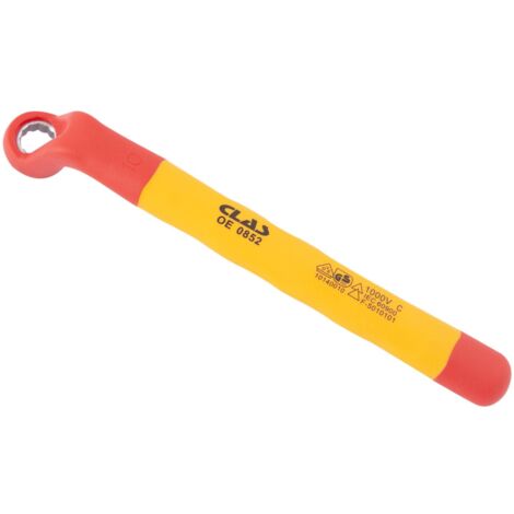 Cle a œil contre coudee isolee 12 pans 10mm- OE 0852 - CLAS Equipements (1/4)