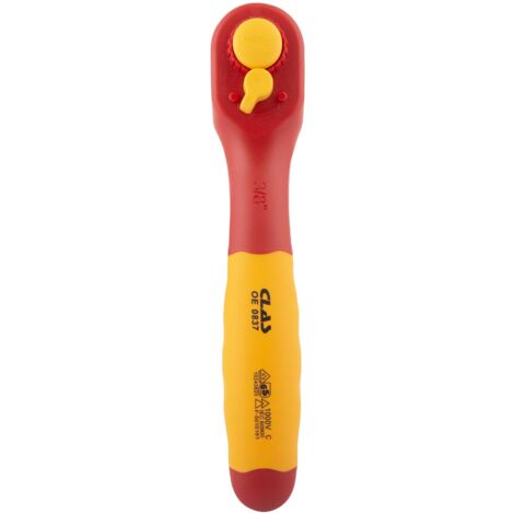 Cliquet isole 3/8"- OE 0837 - CLAS Equipements (1/2)