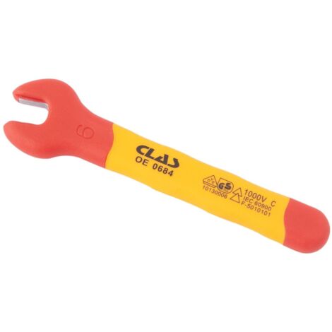 Cle plate isolee 6mm- OE 0684 - CLAS Equipements (1/3)