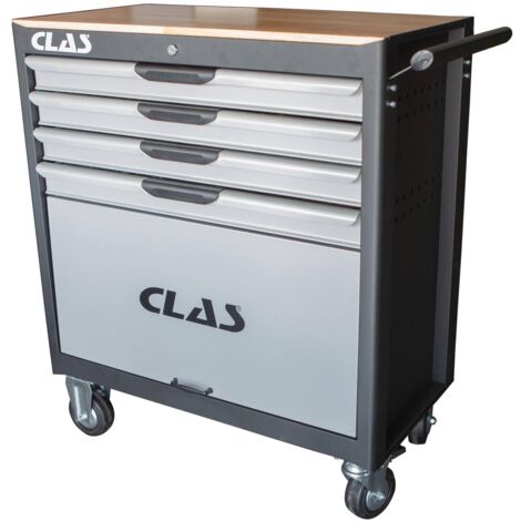 Servante pl 4 tiroirs + 1 caisson- EG 0076 - CLAS Equipements