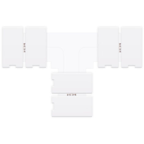 Connecteur Barrette 10MM 12V/24V Monocolor Type T - Ledme - LM2172 (1/4)