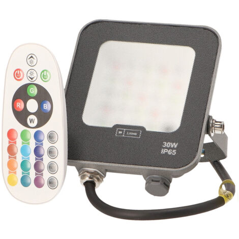 Projecteur LED RVB Napoli Plus 30 W - Ledme - LM6831 (1/4)