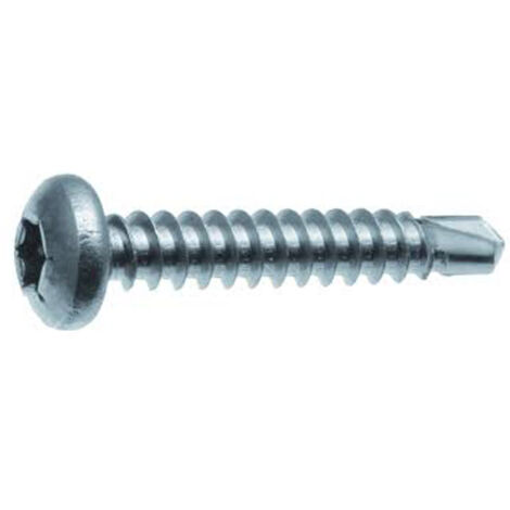 VIS AUTOF. TETE CYLINDRIQUE TORX 6.3X70 ZG BLANC - Vendu par 250 (1/2)