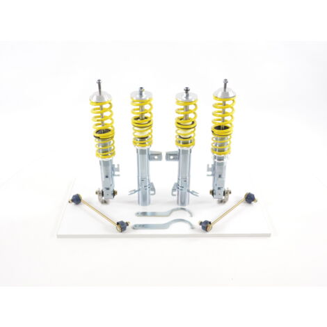 Kit Combinés Filetés FK Automobile Pour Fiat Punto 2 (188) - Abaissement 25-45 Mm - Neuf