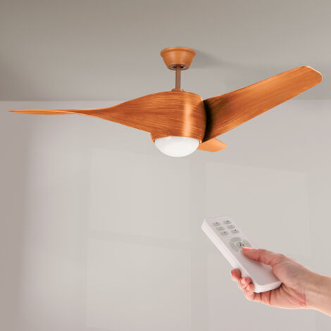 Ventilateur de Techo LED Madera Fanton CCT - Ledme - LM8081 (1/5)