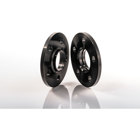OMP Speed Jeu De 2 Élargisseurs De Voie 5mm - Entretoises Roue Aluminium Noir PCD 4x108 Pour Voiture