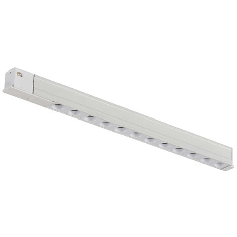 Spot LED Série Couloir 16mm 12W pour rail magnétique Blanc 48V 4000K - Ledme - LM3556