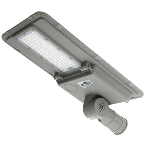 Solights Réverbère Solaire Led pour Éclairage Public 100W 6000K - Ledme - LM6541