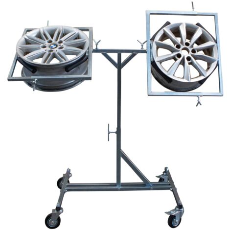 Chevalet rotatif peinture 2 jantes- OC 0728 - CLAS Equipements